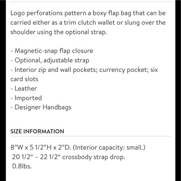 Burberry Hampshire Perforated Leather Crossbody - Picture 12 of 14